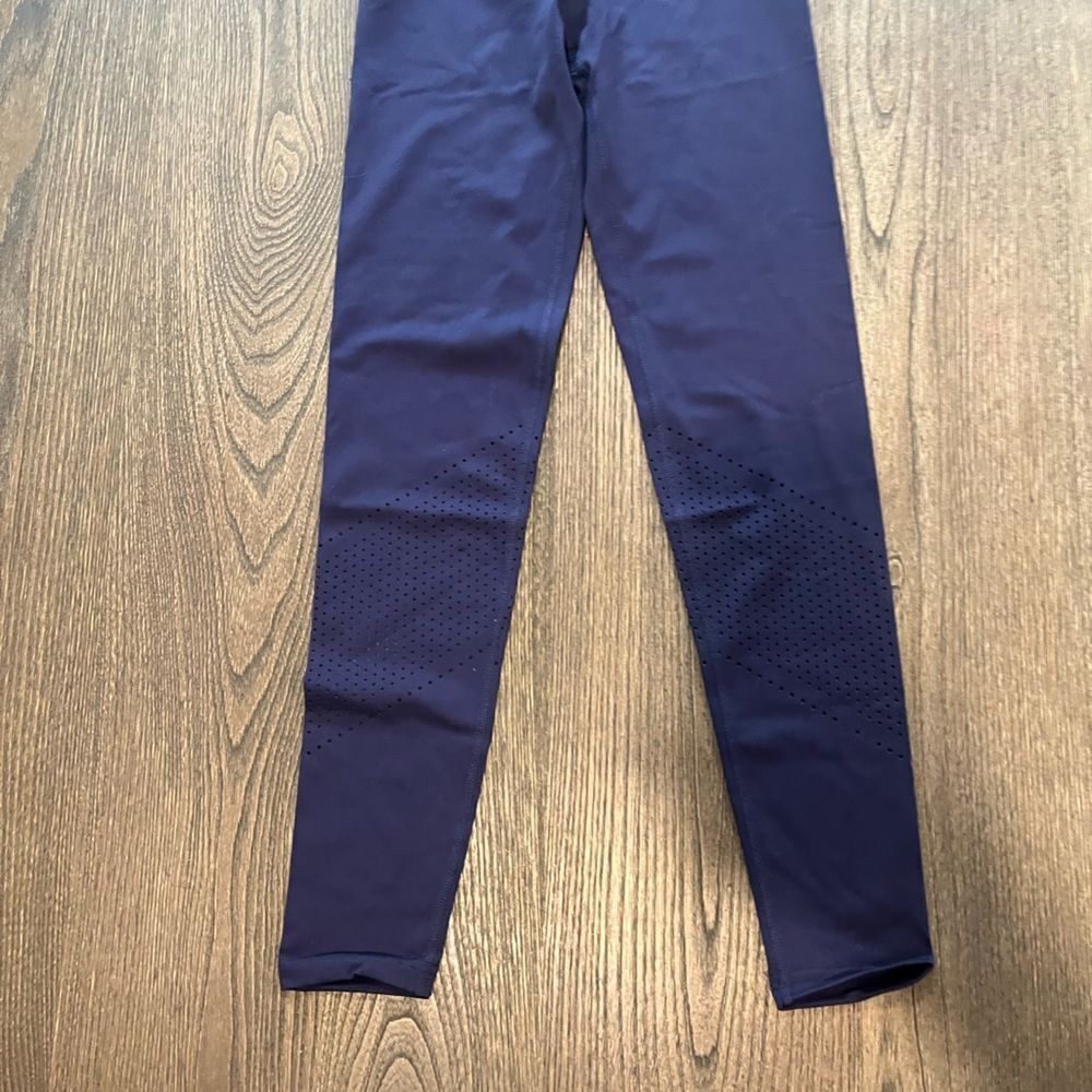 NWOT Tonal Womens Navy Blue High Waist Athletic Leggings Size XS - Picture 2 of 9